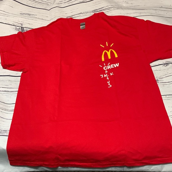 Travis Scott Mcdonalds Crew Cactus Jack 